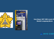 Cara Bayar UKT USK Lewat ATM Mandiri