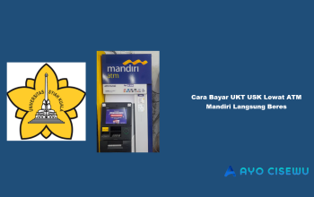 Cara Bayar UKT USK Lewat ATM Mandiri