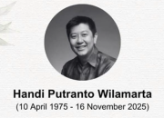 Handi Putranto Wilamarta Meninggal Dunia