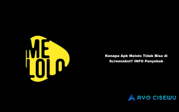 Kenapa Apk Melolo Tidak Bisa di Screenshot? INFO Penyebab