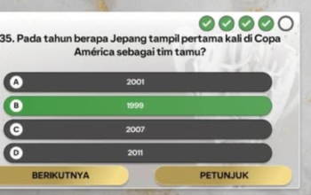 Pada Tahun Berapa Jepang Tampil Pertama Kali di Copa America Sebagai Tim Tamu?