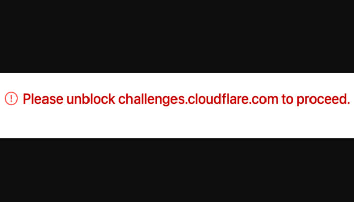 Please Unblock challenges.cloudflare.com to Proceed. Ini Kenapa?