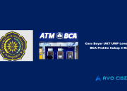 Cara Bayar UKT UMP Lewat ATM BCA