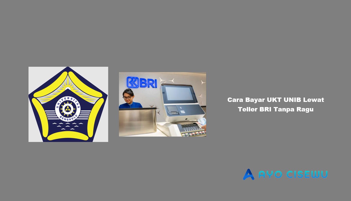 Cara Bayar UKT UNIB Lewat Teller BRI
