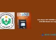Cara Bayar UKT UNIMED Lewat ATM BNI