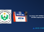 Cara Bayar UKT UNIMED Lewat ATM BRI