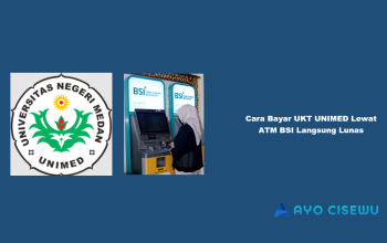 Cara Bayar UKT UNIMED Lewat ATM BSI