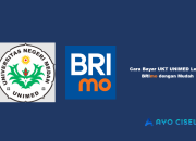 Cara Bayar UKT UNIMED Lewat BRImo