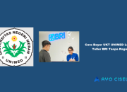 Cara Bayar UKT UNIMED Lewat Teller BRI