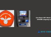 Cara Bayar UKT UNJA Lewat ATM BRI