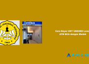 Cara Bayar UKT UNSOED Lewat ATM BCA