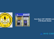 Cara Bayar UKT UNSOED Lewat ATM Mandiri