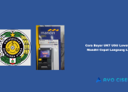 Cara Bayar UKT USU Lewat ATM Mandiri