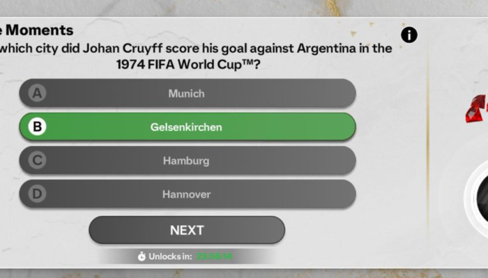 In Which City Did Johan Cruyff Score His Goal Against Argentina in The 1974 World Cup? Answers