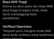 Kenapa Daftar Telegram Ada Biaya SMS Free?
