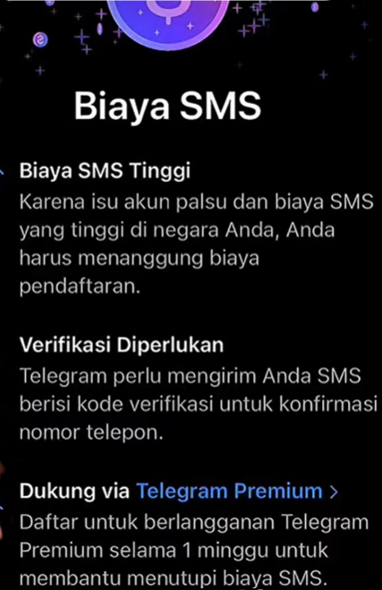 Kenapa Daftar Telegram Ada Biaya SMS Free?