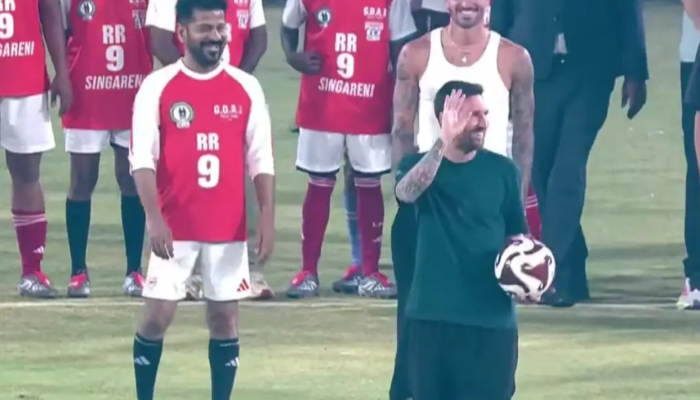 Siapa Revanth Reddy yang Viral: Main Bola Bareng Messi