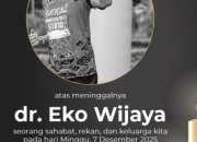 dr Eko Wijaya Blitar Meninggal Dunia Sakit Apa?