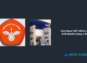 Cara Bayar UKT UNJA Lewat ATM Mandiri