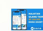 Hajatan Ulang Tahun DANA Rp500 Ribu Apakah Benar?