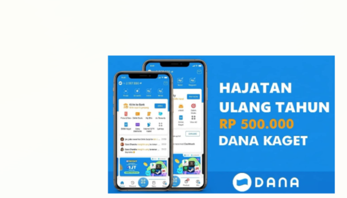 Hajatan Ulang Tahun DANA: Bagi Saldo Rp500.000 Apakah Benar? Info