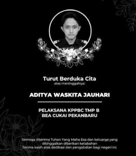 Aditya Waskita Jauhari Meninggal Dunia Karena Apa